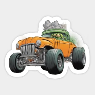 Monster Hot Rod Sticker